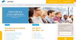 Desktop Screenshot of aftec.fr