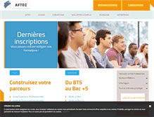 Tablet Screenshot of aftec.fr